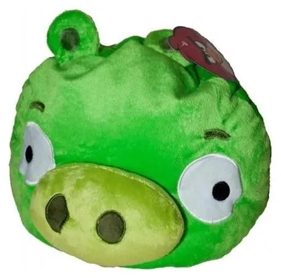 Obrázok produktu pre Dekoračný vankúš Angry Birds, motív: Prasce, 25 cm