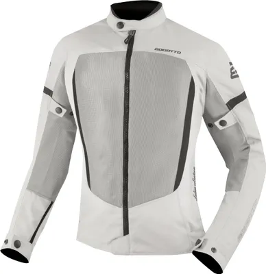 Produktbild von Bogotto Alastor Air Mesh Damen Motorrad Textiljacke, grau, L