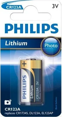 Produktbild von Lithiumbatterie Philips, 3,0V, (CR17345)