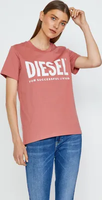Obrázok produktu pre Dámske tričko Diesel Sily-Ecologo Pink