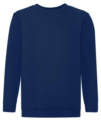 Image de Fruit of the Loom - "Classic" Sweatshirt Eingesetzt für Kinder FK2672 (128) (Marineblau)