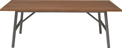 Produktbild von Teako Design Esstisch Annone Teakholz Edelstahl 150x80x76 cm