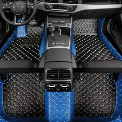 Immagine prodotto di Tappetini per auto, adatti a tutte le stagioni, con forma personalizzata, disponibili in 16 colori