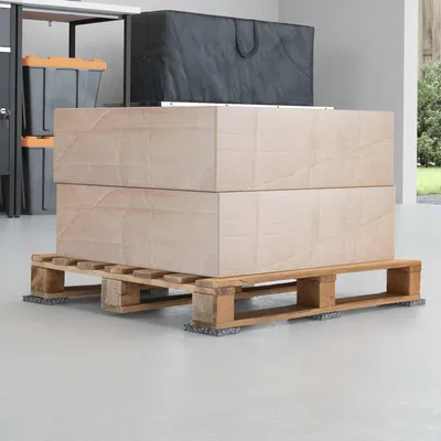 Produktbild von Schwarze Gummigranulat-Rolle, rutschfeste Gummimatte für Böden, 2000 x 8 x 0,3 cm