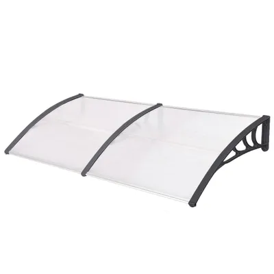 Immagine prodotto di Tettoia in plastica disponibile in varie dimensioni e colori-240x90 cm-nero