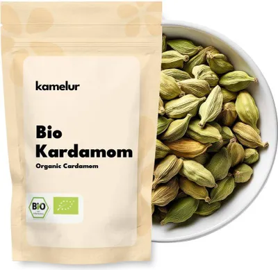 Produktbild von Kamelur® Bio Kardamom ganz grün 100 g