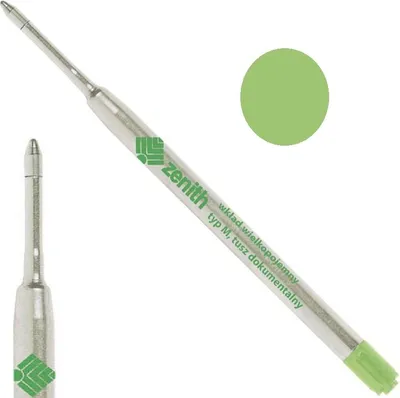 Zdjęcie produktu dla Wkład wymienny ZENITH do birosów 0,8 mm, zielony, 1 sztuka, 11042004