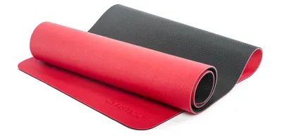 Produktbild von Gymstick Pro Yogamatte - Mit Online-Übungsvideos - Rot/Schwarz