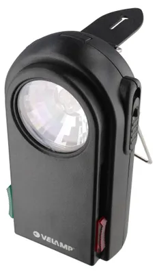 Produktbild von VELAMP BW Signal Taschenlampe mit zusätzlichen Filterscheiben rot, grün, 3 LEDs, ohne Batterien