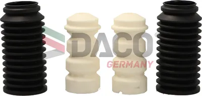 Produktbild von DACO Germany PK4760 Staubschutzsatz Stoßdämpfer Hinten für AUDI A4 Limousine (8D2, B5) A4 Avant (8D5, B5) für VW PASSAT Variant (3A5, 35I) Polo Coupe