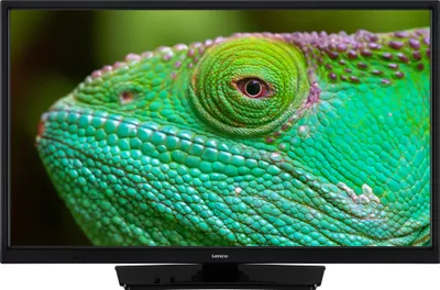 Produktbild von Lenco LED-2423BK - 24-Zolll Fernsehen mit  12-V-Kfz-Adapter, schwarz