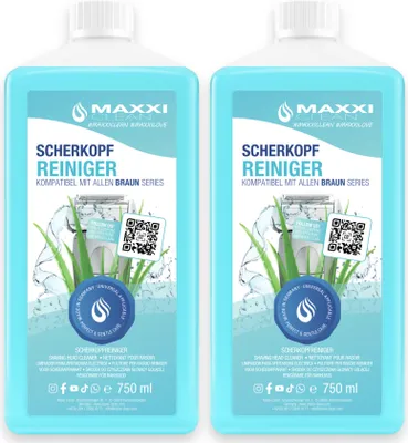 Produktbild von Scherkopfreiniger für BRAUN Aloe Vera 2x 0.75 L