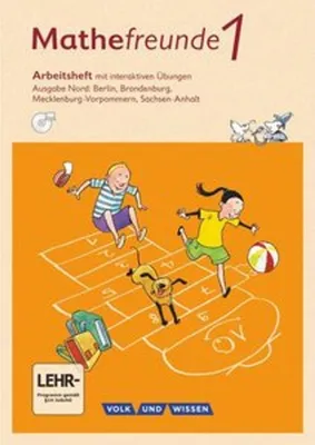 Obrázek produktu pro Mathefreunde Nord 1. Schuljahr. Arbeitsheft mit interaktiven Übungen auf scook.de