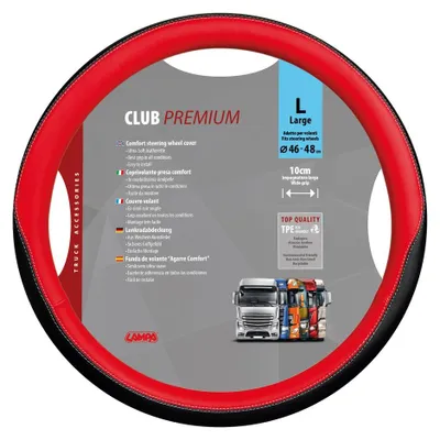 Immagine prodotto di Coprivolante Lampa Club, in Skeentex - L - Ø 46/48 cm - Rosso