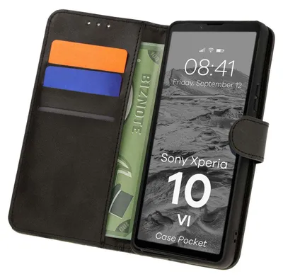Produktbild von Bizon Case Tasche Sony Xperia 10 VI schwarz