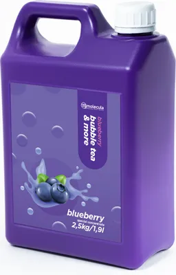 Produktbild von SIRUP FÜR BUBBLE TEA 2,5 l KONZENTRAT-SAFT-Blaubeere