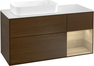 Produktbild von Villeroy & Boch F281PCGN Waschbeckenunterschrank Finion F28
