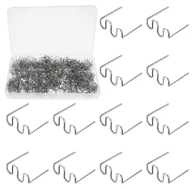 Produktbild von 500 Stück Metall-Warmklemmvorrichtungen – Zur Reparatur von Kunststoffen – Golfdesign