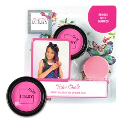 Immagine prodotto di Gesso per capelli Lukky con applicatore, fucsia