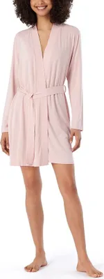 Produktbild von Schiesser Damen Bademantel Gr. XL  rosé