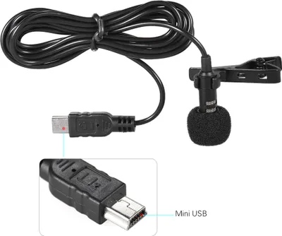 Image de Microphone USB Gopro Hero 3,Microphone USB Gopro Mini,Microphone professionnel Gopro