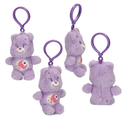 Produktbild von Plüschtier Schlüsselanhänger Care Bears Purpur