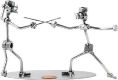 Produktbild von Metall-Figur Fechter – Handgefertigte Kunst aus Stahl & Kupfer