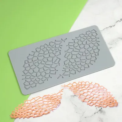 Produktbild von Silikonform Fischmuster für Fondant & Kuchendekoration 18,7 x 9,6 x 0,3 cm
