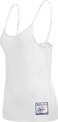 Productafbeelding van Nebulus Spaghetti Träger Top BIANCA, dames, top met spaghettibandjes, model Q2348, wit, maat S/36