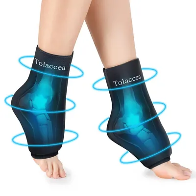 Produktbild von Knöchel Kühlpack, wiederverwendbare Gel, für Kältetherapie, für Knöchelverletzung
