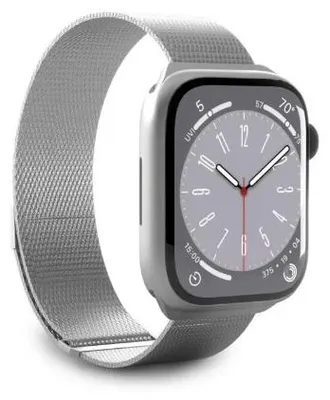 Produktbild von Puro Milanese Armband Apple Watch 42/44/45mm silber