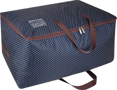 Produktbild von 2er Set Unterbett Aufbewahrungstasche 105L mit Reißverschluss