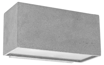 Produktbild von LEDS C4 Alma Wandleuchte - 15 W, IP44, Cemento