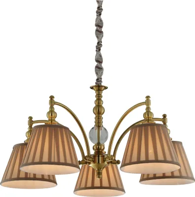 Obrázek produktu pro Závěsné pětiramenné osvětlení SHINELUX - 5xE14, 40W, patina