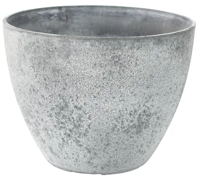 Produktbild von Ter Steege Pflanztopf - betongrau - Kunststoff - 22 x 17 cm