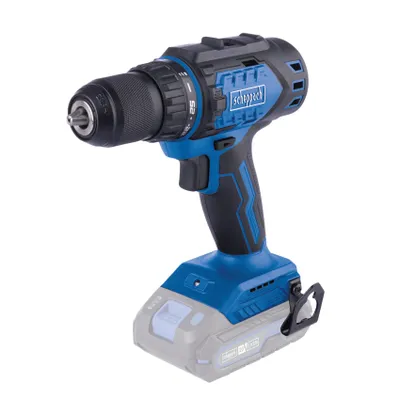 Immagine prodotto di Trapano avvitatore a batteria Scheppach BC-DD60-X | 60 Nm | 20V IXES | motore brushless | LED | campo di serraggio da 1,5 a 13 mm | clip da cintura | 25 livelli di coppia