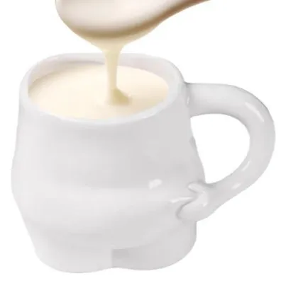 Produktbild von Bauchform Kaffeetasse Keramik süß einzigartig für jeden Anlass