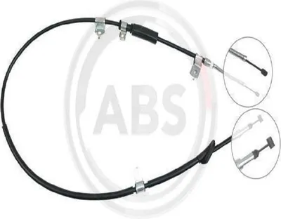 Produktbild von A.B.S. Handbremsseil Seilzug Feststellbremse für ROVER 25 Schrägheck (RF) K15698