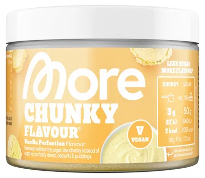Zdjęcie produktu dla More Nutrition Chunky Flavour, Naturalna substancja zapachowa, Wanilia, 250 g
