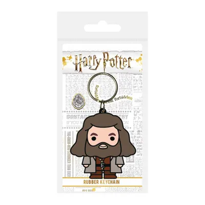 Zdjęcie produktu dla Harry Potter gumowy brelok do kluczy Chibi Hagrid 6 cm