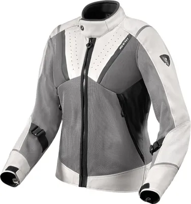 Zdjęcie produktu dla Rev'it! Jacket Airwave 4 Ladies Silver/Anthracite 38 Kurtka tekstylna
