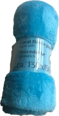 Produktbild von Fleecedecke Flauschdecke  130x150 verschieden Farben nach Lagerbestand