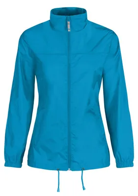 Produktbild von B&C - "Sirocco" Windjacke für Kinder FK2407 (116) (Atollblau)