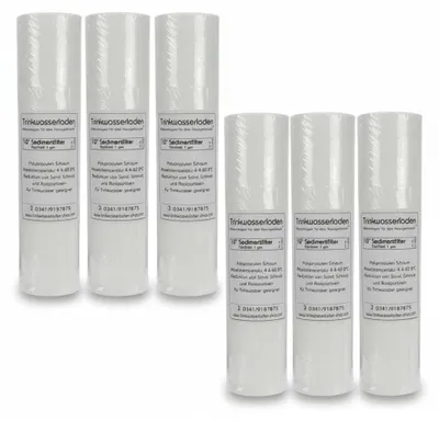 Produktbild von JG Sediment Vorfilter 10' 6er Set 1 µm