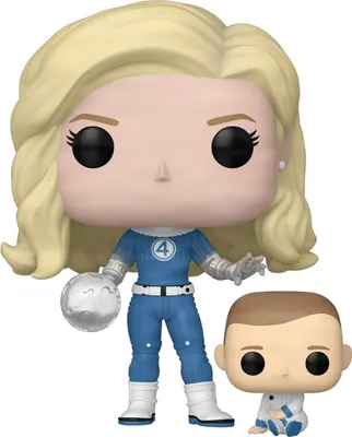 Obrázok produktu pre Figurka Funko Pop! Marvel - Invisible Woman z Franklinem z serii The Fantastic 4