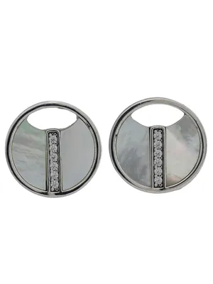 Produktbild von MIAMAR 1145808 Damen Ohrstecker Sterling-Silber 925 Silber weiß