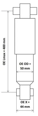 Produktbild von KYB Stoßdämpfer Vorne für IVECO DAILY IV Kasten/Kombi 6417500