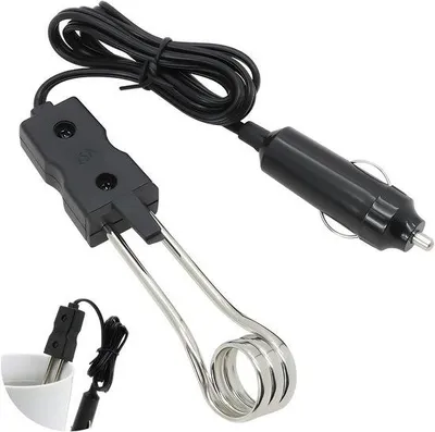 Produktbild von Handgeführte 12V-Kompakt-Heizmatte mit hohem Leistung, Mini-Autoheizmatte, schnell aufheizbar in 3 Minuten, Überhitzungsschutz, sparsam im Einsatz, für Kaffee, Tee, Camping, Picknick und alle Fahrzeuge.