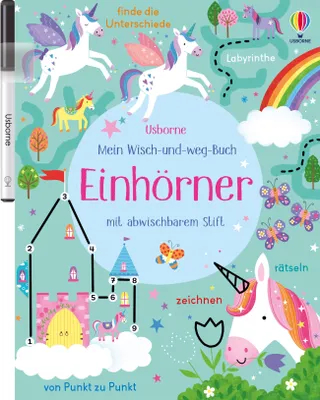 Produktbild von Mein Wisch-und-weg-Buch: Einhörner