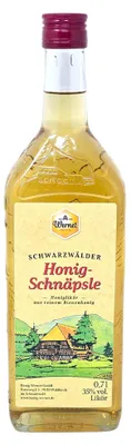 Produktbild von Honig Wernet Traditionsimker im Schwarzwald Honigschnäpsle Likör 0,7 Liter 35%
